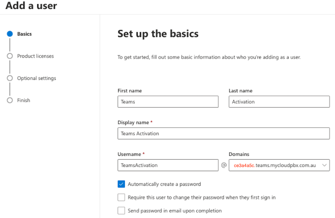 User Activation