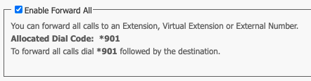 call routing forwarding options