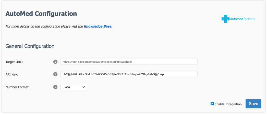 AutoMed CRM Configuration