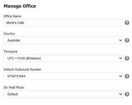 Adding a new office